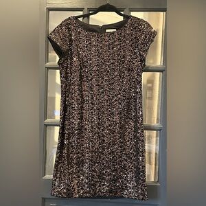 Eliza J Black Sequin Dress - Size 10